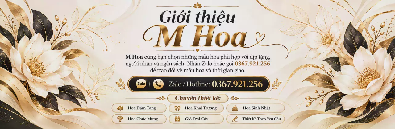 Ảnh bìa Shop hoa tươi Xã Phúc Sơn Hà Nội - Tư vấn hoa theo từng dịp